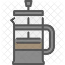 Kaffeepresse Franzosisch Kaffee Icon