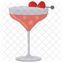 French Martini Wodka Himbeerlikor Symbol