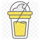 Frappe Boisson Cafe Icône
