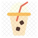Frappe Beverage Milk Icône