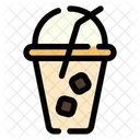 Frappe Beverage Milk Icône