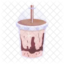Frappe Milkshake Drink Icon