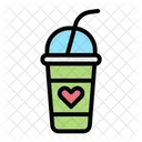 Frappe Food And Restaurant Glass Icon