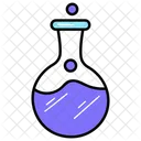 Frasco De Laboratorio Frasco Quimico Frasco Erlenmeyer Ícone