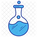 Frasco De Laboratorio Frasco Quimico Frasco Erlenmeyer Ícone