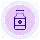 Botella De Droga Icono