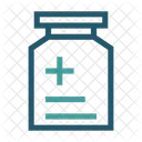 Frasco De Drogas Farmacia Medicamentos Ícone