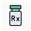 Rx Dosis Medico Icono