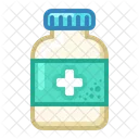 Tarro De Tabletas De Icono Medicina Salud Icono