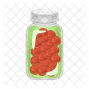 Frasco de pastillas  Icono