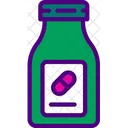 Frasco de pastillas  Icon