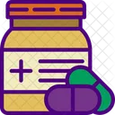 Frasco de pastillas  Icon