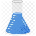 Frasco Erlenmeyer Ciencia Quimica Ícone