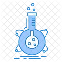 Frasco De Laboratorio Pesquisa De Laboratorio Desenvolvimento Ícone