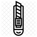 Cutter Papierschneider Werkzeug Symbol