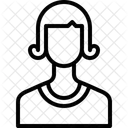Frau Dame Madchen Symbol