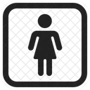 Zimmer Hoch Kontrast Symbol