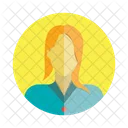 Frau Weiblich Avatar Icon