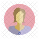 Frau Weiblich Avatar Icon