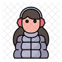 Winter Avatar Benutzer Symbol