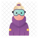 Winter Avatar Benutzer Symbol