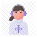 Winter Avatar Benutzer Symbol