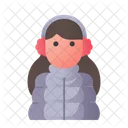 Winter Avatar Benutzer Symbol