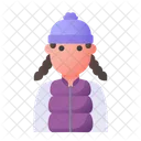 Winter Avatar Benutzer Symbol