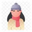 Winter Avatar Benutzer Symbol