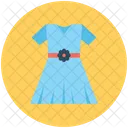 Frau Kleid Sommerkleid Icon