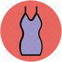 Frau Kleid Bluse Icon