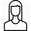 Frau Dame Madchen Symbol