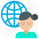 Frau Global Business  Symbol