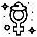 Frau kappe  Symbol
