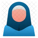 Frau Moslem Avatar Arabisch Symbol