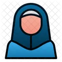 Frau Moslem Avatar Arabisch Symbol