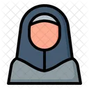 Frau Moslem Avatar Arabisch Symbol