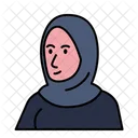 Frau Moslem Avatar  Symbol