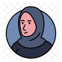 Frau Moslem Avatar  Symbol