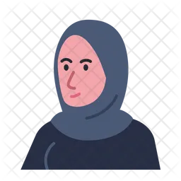 Frau Moslem Avatar  Symbol