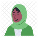 Frau Moslem Avatar  Symbol