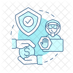 Fraud Prevention Resources Icon - Download In Rounded Style