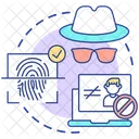 Fraudulent identification  Icon