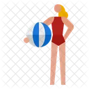 Strand Ball Sommer Symbol