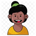Frauen Jung Avatar Symbol