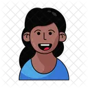 Frauen Jung Avatar Symbol