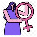 Frauen Frau Geschlecht Symbol