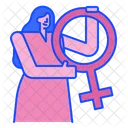 Frauen Frau Geschlecht Icon