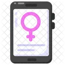 Frauen App Frauen App Mobile App Symbol