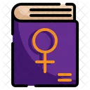 Frauentagebuch Frauenbuch Buch Symbol